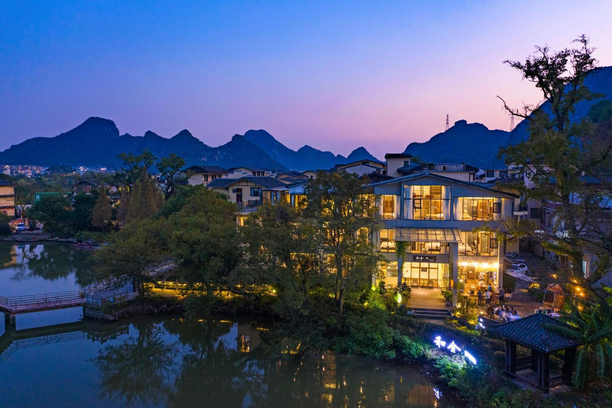 Guilin Heshe Lakeside Resort Eksteriør bilde